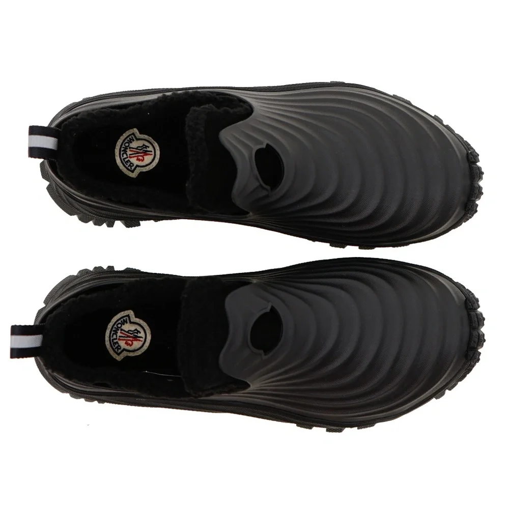 Moncler Acqua Rain Boots Shoes Sneakers Black Size 43 / 10 US New
